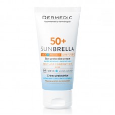 Dermedic Sunbrella Солнцезащитный крем SPF 50+ для жирной кожи и комбинированной кожи, 50мл