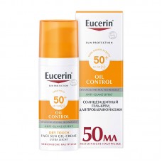 Eucerin SUN Protection, Гель-крем солнцезащитный для проблемной кожи SPF 50+, 50мл