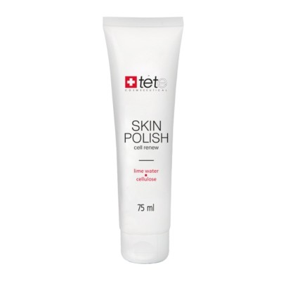 Skin Polish Сell renew атравматичная пилинг-скатка на основе гидролата лимона и целлюлозы, 75 мл