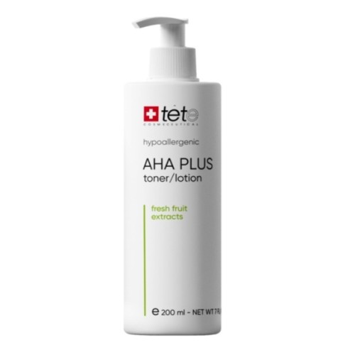 AHA Plus Toner Тоник с AHA-кислотами и экстрактом мякоти фруктов, 200 мл