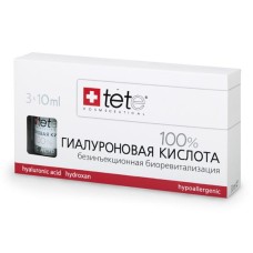 Сыворотка гиалуроновая кислота 100%, Hyaluronic Acid 100%, 30 мл (3*10 мл)