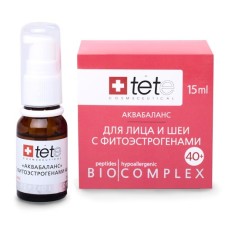 Сыворотка биокомплекс-аквабаланс для лица и шеи с фитоэстрогеними 40+, Biocomplex 40+, 15 мл