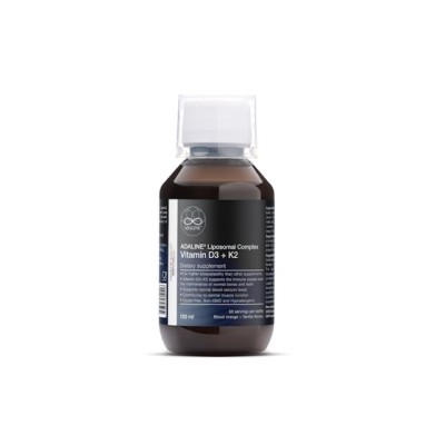 Липосомальный комплекс Adaline Витамин D3 + K2, 150 мл (Срок годности до 07.08.2026)
