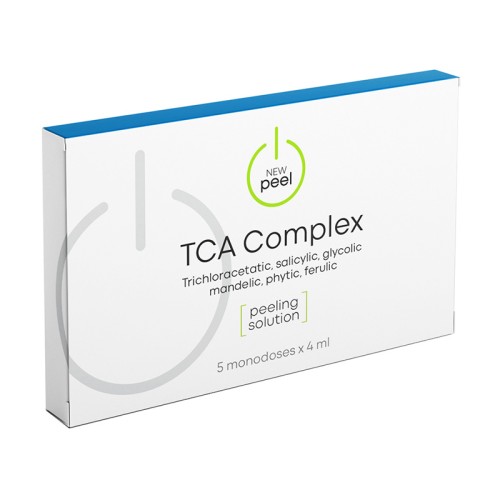TCA Complex Трихлоруксусная, салициловая, гликолевая, миндальная, фитиновая, феруловая кислоты, 4 ампулы*5 мл TCA Complex Трихлоруксусная, салициловая, гликолевая, миндальная, фитиновая, феруловая кислоты, 4 ампулы*5 мл