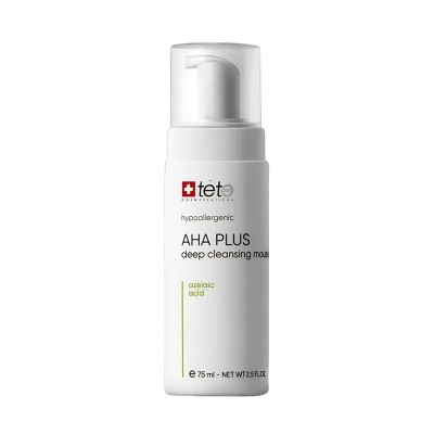 AHA Plus Cleansing Mousse mini Мусс c комплексом AHA и Азелаиновой кислотой, 75 мл