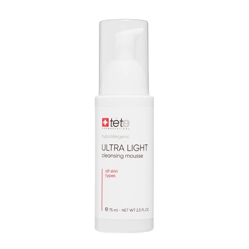Ультра легкая очищающая пенка для умывания Ultra Light Cleansing Mousse mini, 75 мл Ультра легкая очищающая пенка для умывания Ultra Light Cleansing Mousse mini, 75 мл