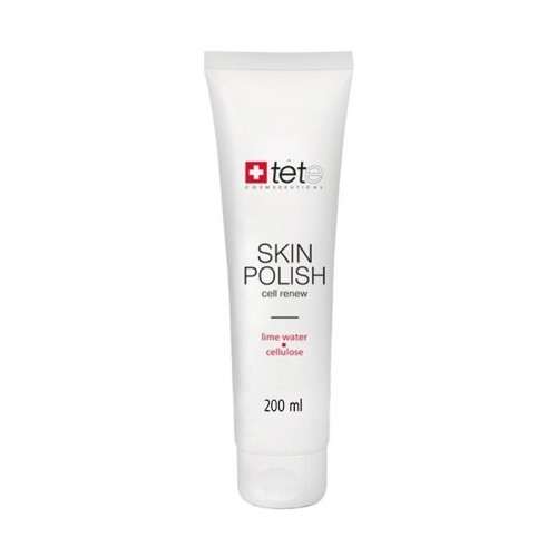Skin Polish Сell renew атравматичная пилинг-скатка на основе гидролата лимона и целлюлозы, 200 мл
